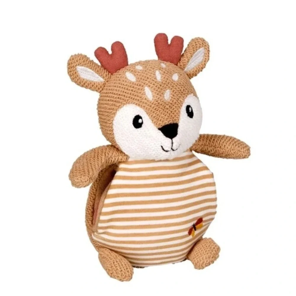 Coppenrath cuddly soft deer integrated comfort snuggle blanket Spiegelburg Littl